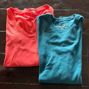 HALF OFF!! Two long sleeve tees